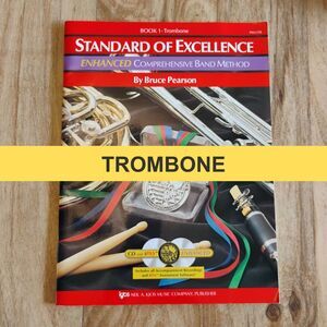 Standard of Excellence Enhanced Comprehensive Band Method Trombone Bk 1 with CD